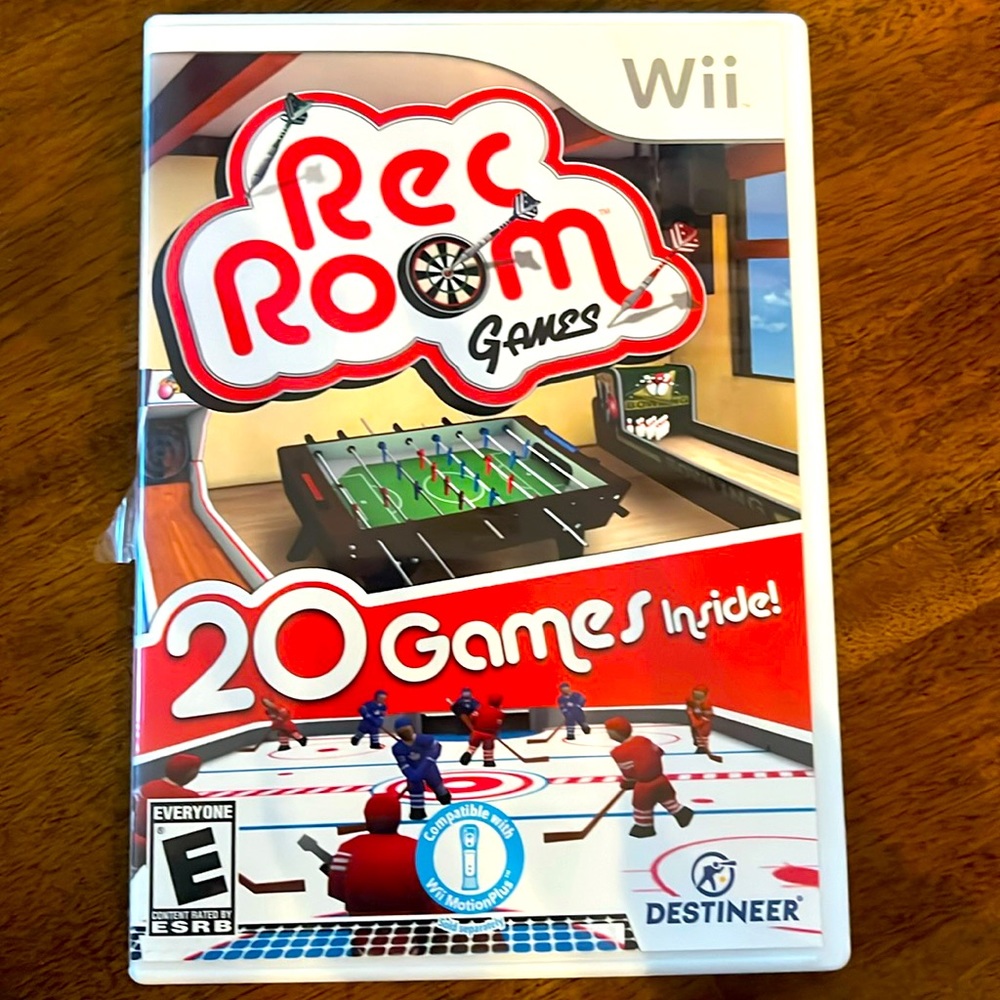 Wii Rec Room Games